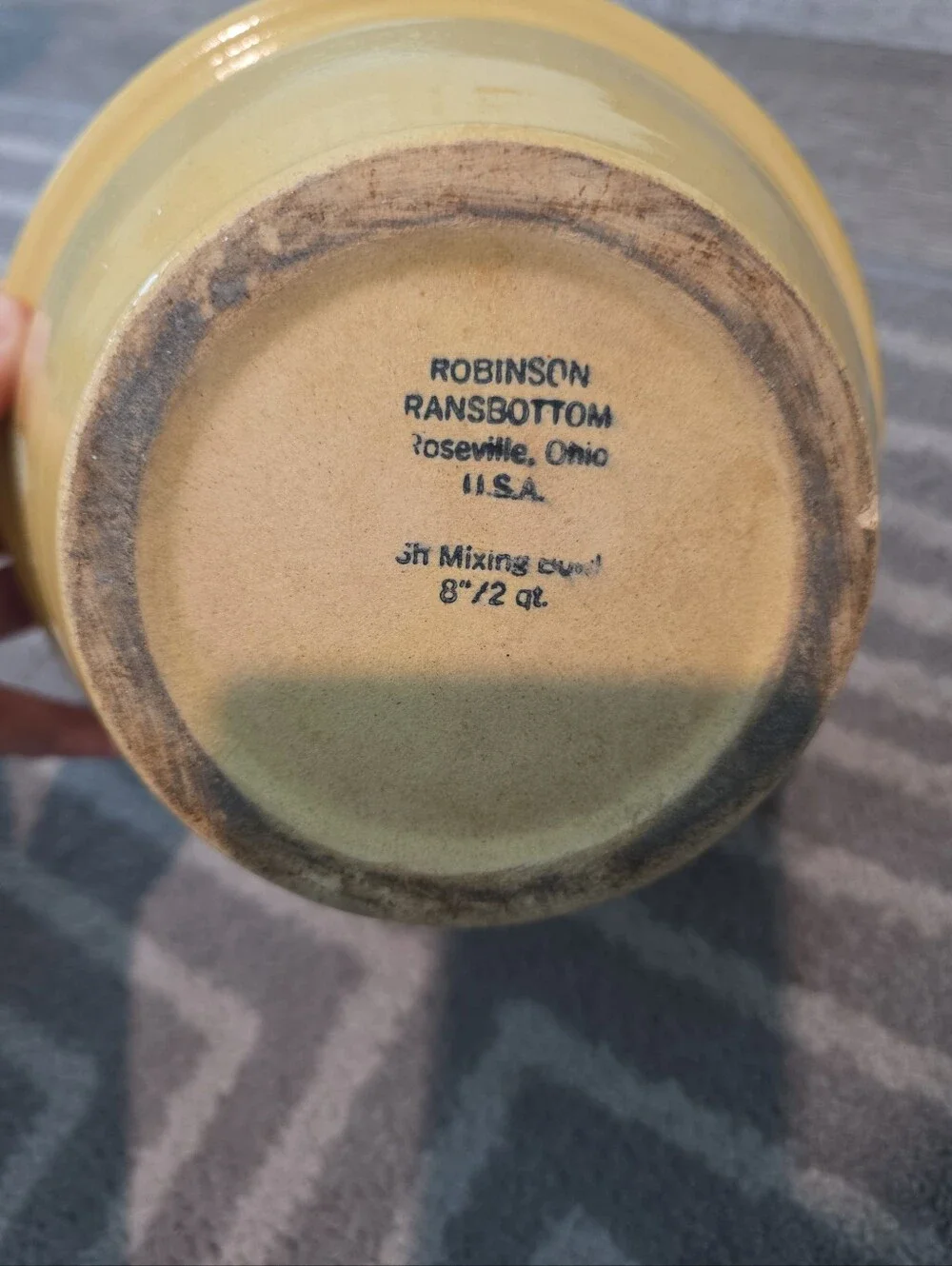 Robinson Ransbottom Pottery Company Set Of Bowls